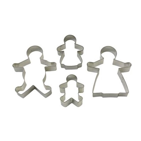 Cortantes pack 4 cortantes Gingerbread Familia Tala