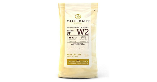 Chocolate blanco 28% en grageas 10kg Callebaut