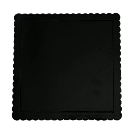 Bandeja cuadrada 20 x 20 cm NEGRO extra fuerte AZUCREN