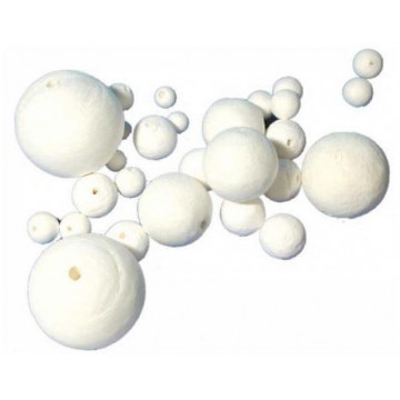 Bolas de algodón celulosa para interior modelados 40 mm