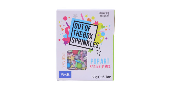 Mix de Sprinkles Out of Box Pop Art 60 g PME
