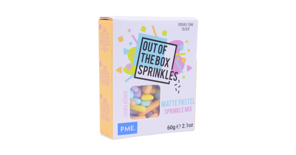 Mix de Sprinkles Out of Box Matte Pastel 60 g PME