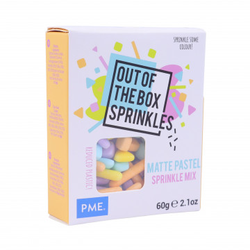Mix de Sprinkles Out of Box Matte Pastel 60 g PME