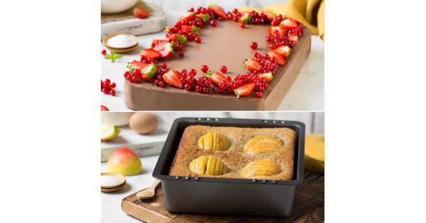 Molde rectangular 28 x 23 x 7 cm Bake&Cook Decora Italia