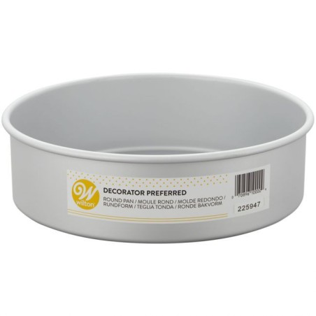 Molde de bizcocho redondo 25 cm x 7,6cm Wilton