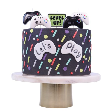 Pack 5 Velas Gamer Mando Videojuego PME
