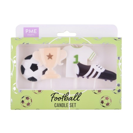 Pack 5 Velas Fútbol PME
