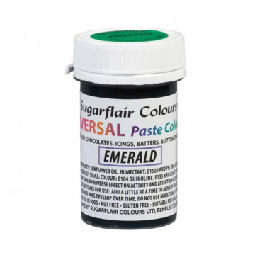 Colorante en pasta Universal Verde Esmeralda Esmerald Sugarflair