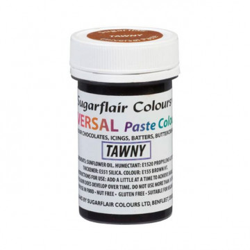 Colorante en pasta Universal Marrón Tawny Sugarflair