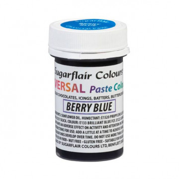 Colorante en pasta Universal Azul Baya Berry Blue Sugarflair