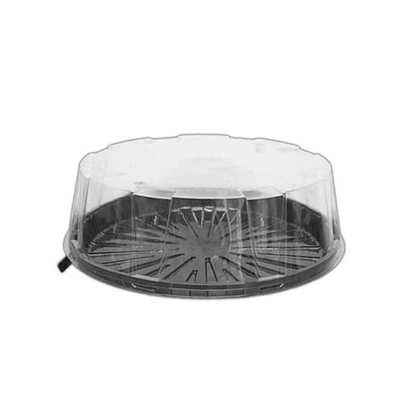 Caja de tarta Transparente 26 cm x 10 cm Azucren