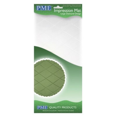 Plantilla texturizadora Diamantes grandes PME