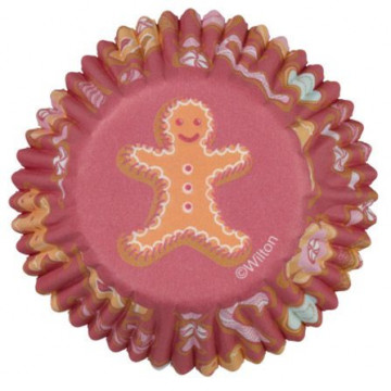 Capsulas cupcakes Gingerbread Wilton