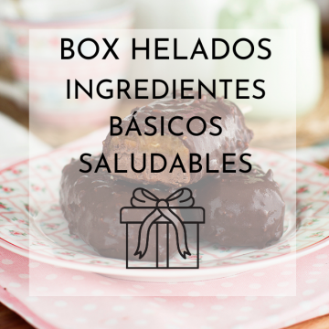 BOX HELADOS SALUDABLES INGREDIENTES
