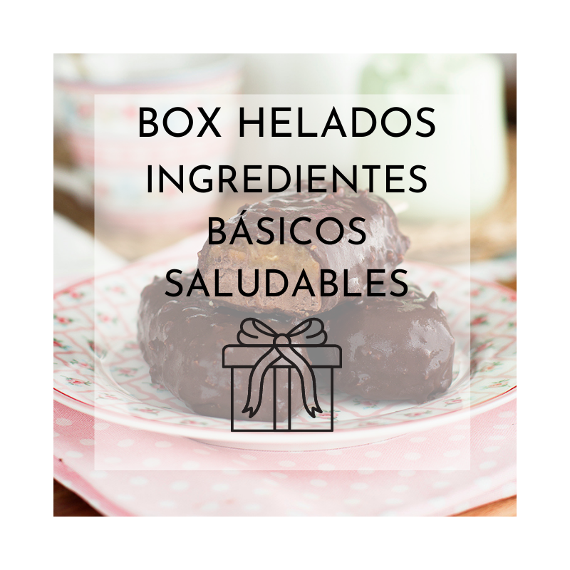 BOX HELADOS SALUDABLES INGREDIENTES