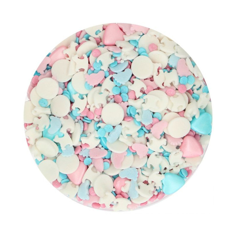 Sprinkles Mix Medley Gender Reveal 65 g Funcakes
