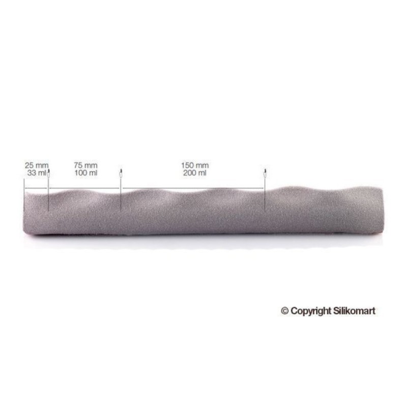 Molde de silicona Wave Silikomart Professional
