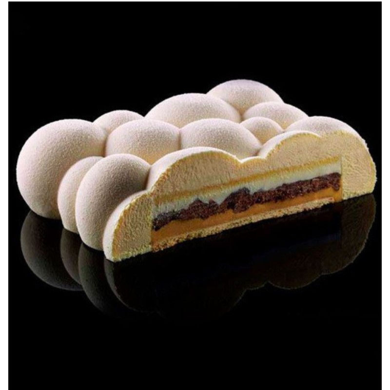 Molde de silicona Cloud Silikomart Professional