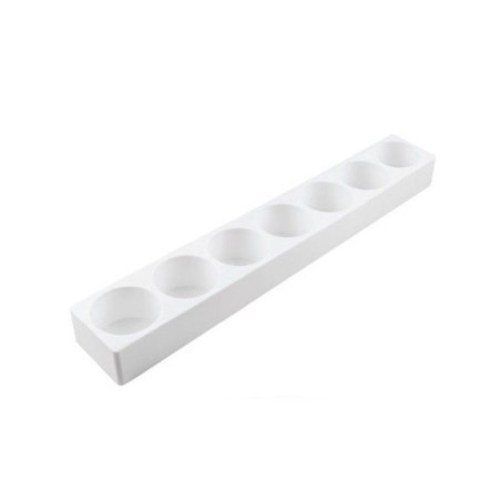 Molde 7 cavidades de silicona Multiflex 40 Silikomart Professional
