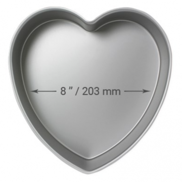 Molde de bizcocho corazón 20 cm x 7 cm PME