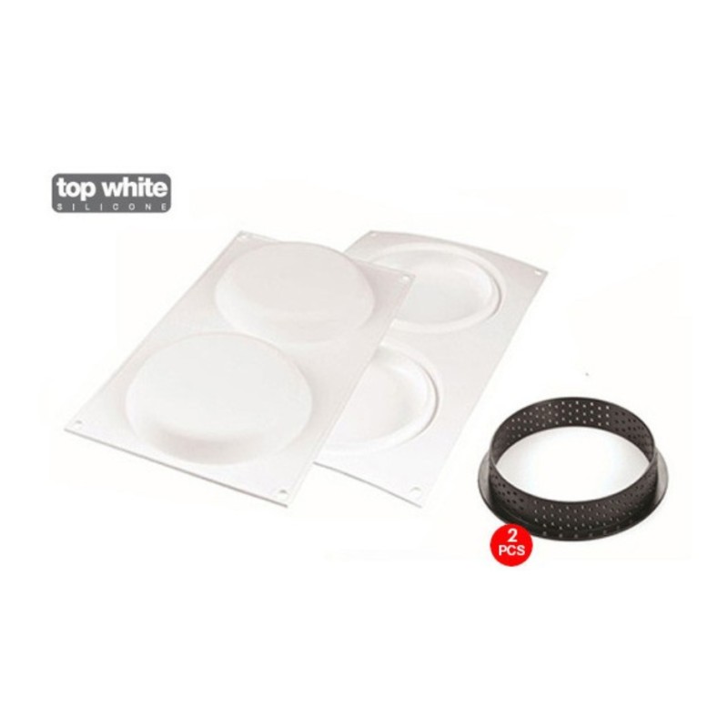 Kit Tarte Ring 15 cm Silikomart Professional
