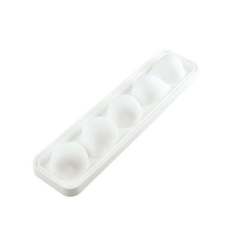Molde 5 Cavidades Fragola 120 Silikomart Professional