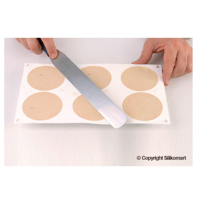 Molde 6 cavidades Cupole 55 Silikomart Professional
