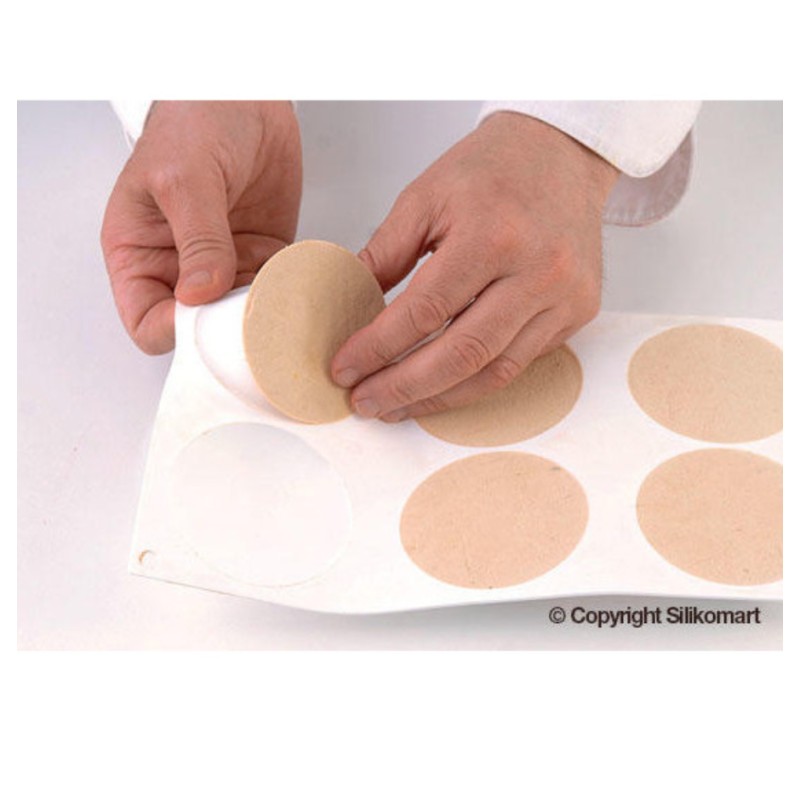 Molde 6 cavidades Cupole 55 Silikomart Professional