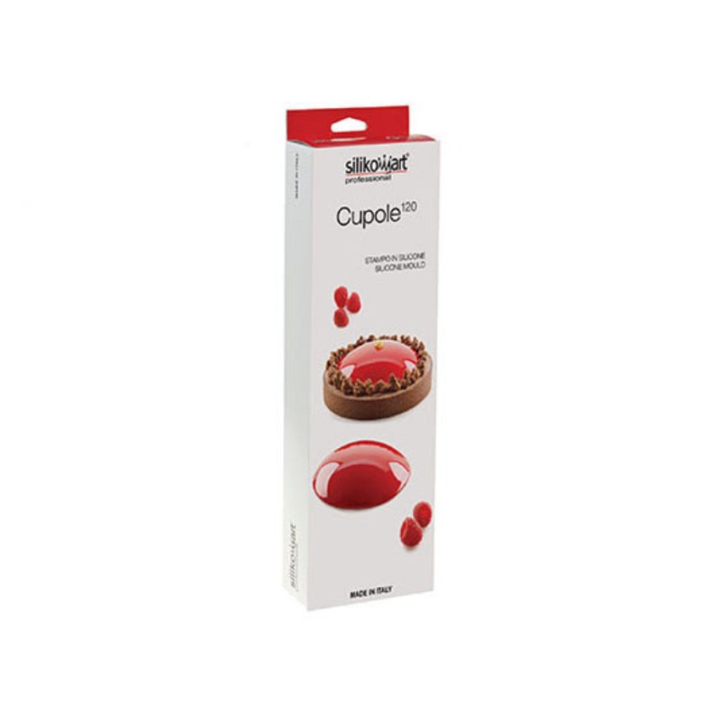 Molde 6 cavidades Cupole 120 Silikomart Professional