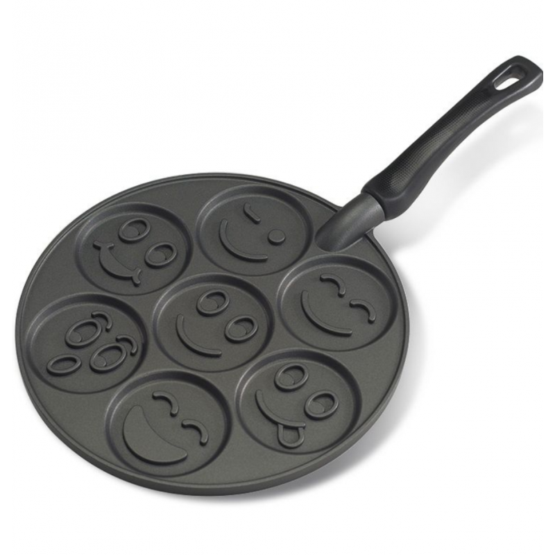 Sartén Antiadherente Pancakes Emoticonos Nordic Ware