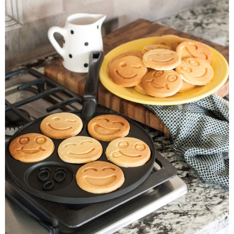 Sartén Antiadherente Pancakes Emoticonos Nordic Ware