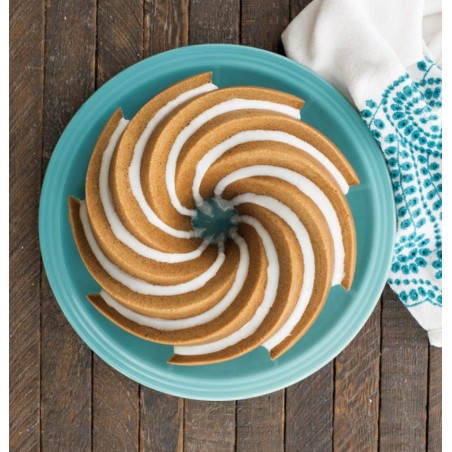 Molde Bundt Cake Heritage Gris Nordic Ware