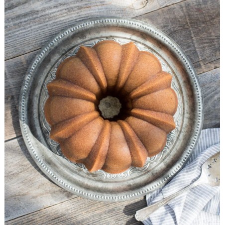 Molde Bundt Cake Anniversary Gris 10 tazas Nordic Ware