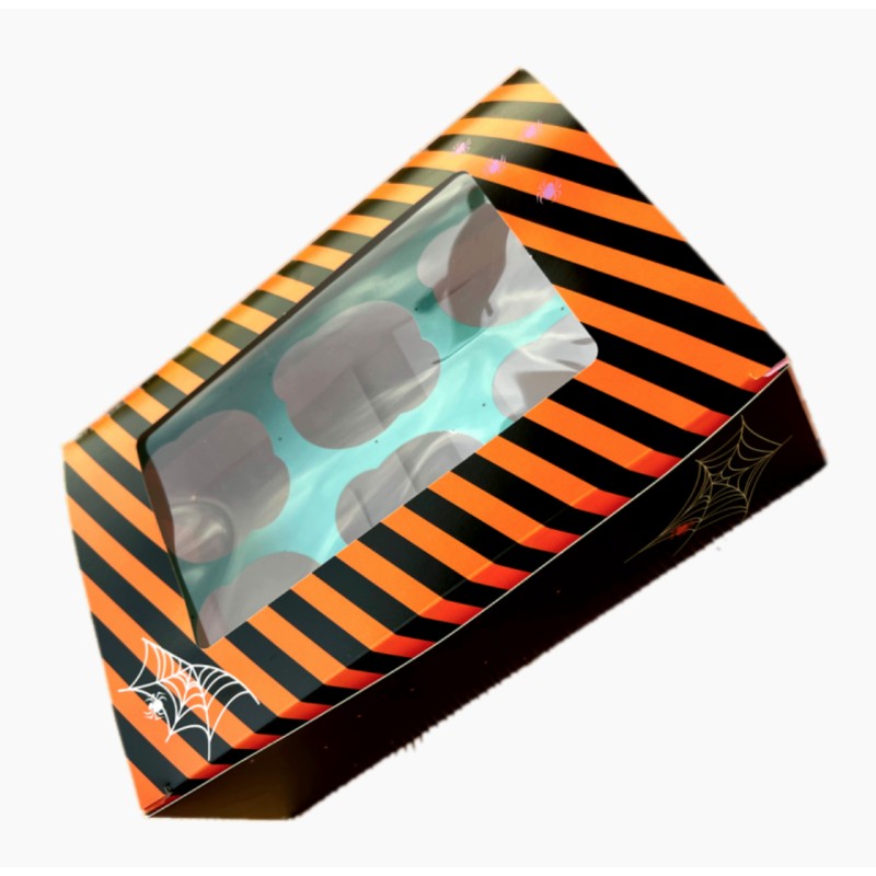 Caja para 6 Cupcakes Halloween Azucren