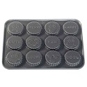 Molde 12 cavidades Galletas Funny Faces Nordic Ware