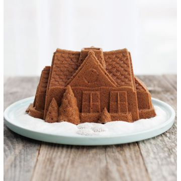 Molde Gingerbread House Bundt Pan Nordic Ware