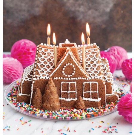 Molde Bundt Cake Gingerbread House Nordic Ware