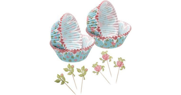 Set para cupcakes: Floral Sweet does it