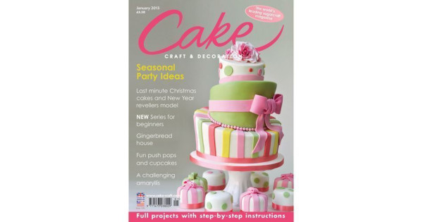 Revista Cake Craft & Decoration Edición Enero 2013
