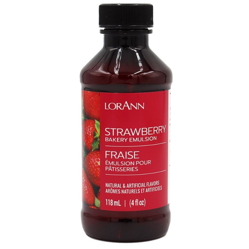 Emulsión de Fresa 118 ml LorAnn