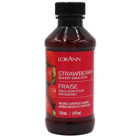 Emulsión de Fresa 118 ml LorAnn