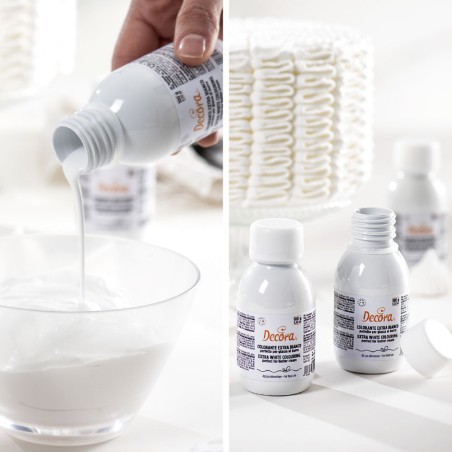 Colorante en gel Blanco (sin E171) Decora Italia