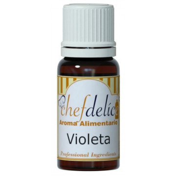 Aroma y sabor Violeta 10 ml Chefdelíce