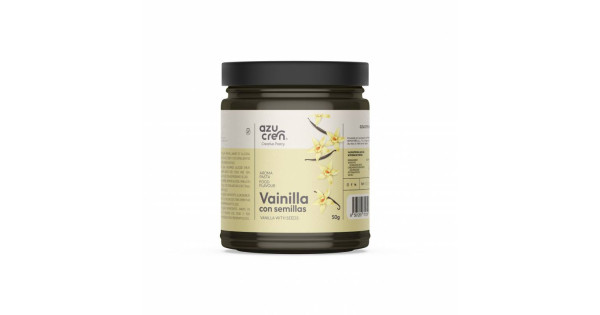 Aroma en pasta concentrado de Vainilla con semillas 50 g Azucren