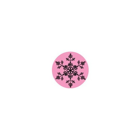 Sello Estampación Copo de Nieve