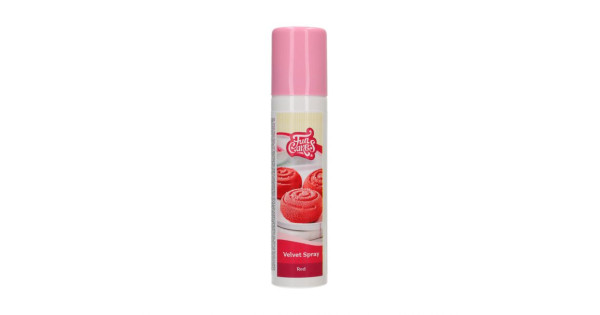Spray Velvet Efecto Terciopelo Rojo 100 ml Funcakes