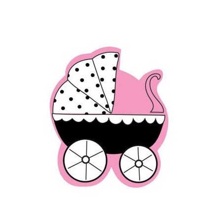 Sello Estampación Cochecito de Bebe