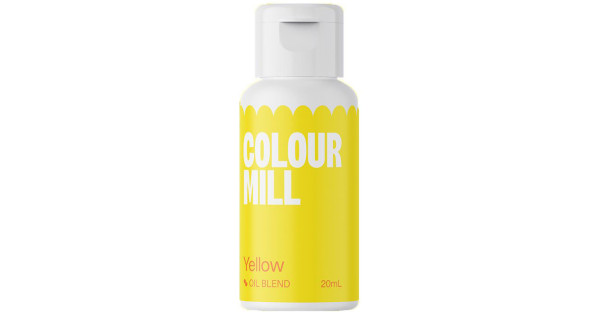 Colorante en gel liposoluble Amarillo 20 ml Colour Mill