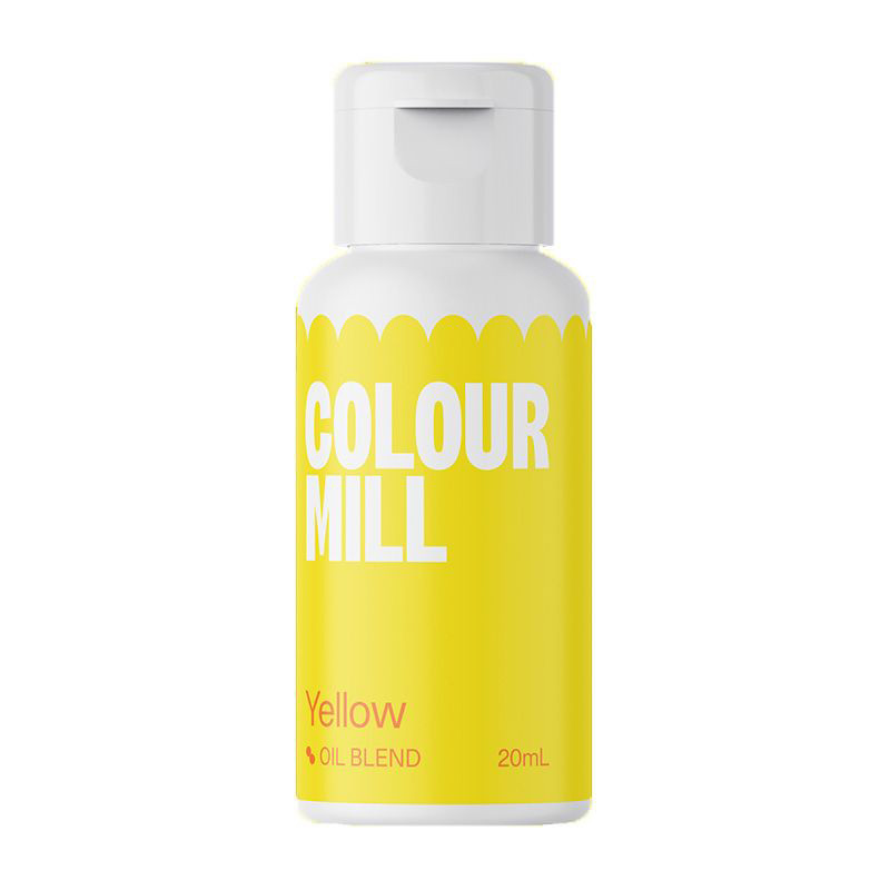 Colorante en gel liposoluble Amarillo 20 ml Colour Mill