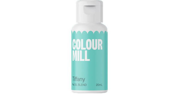 Colorante en gel liposoluble Azul Tiffany 20 ml Colour Mill